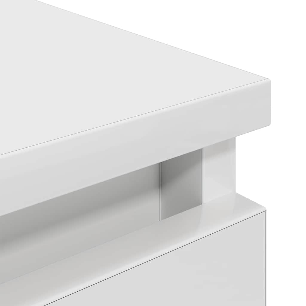 Meuble TV blanc 40x35x54 cm bois d'ingénierie - XIOS