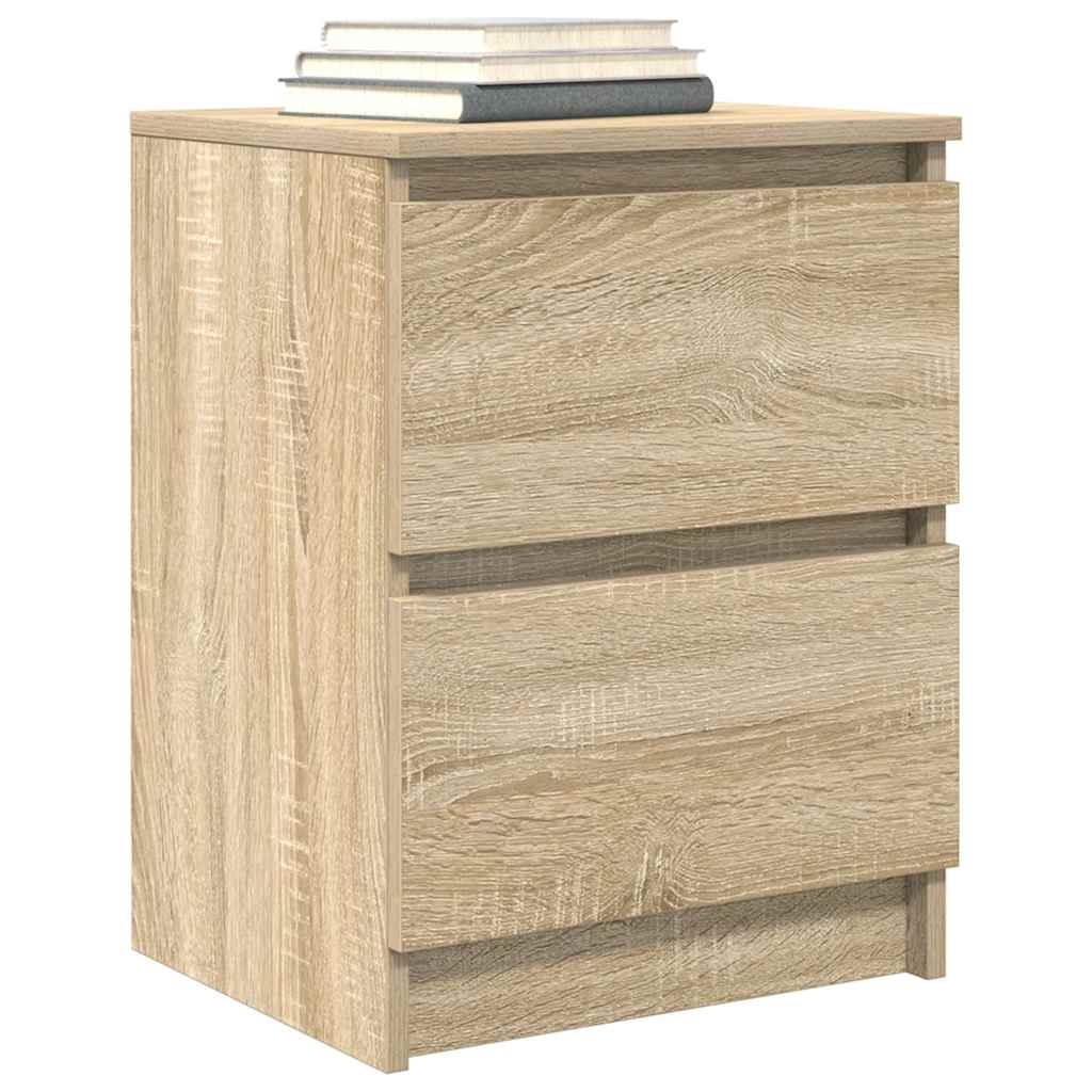 Meuble TV chêne sonoma 40x35x54 cm bois d'ingénierie - XIOS