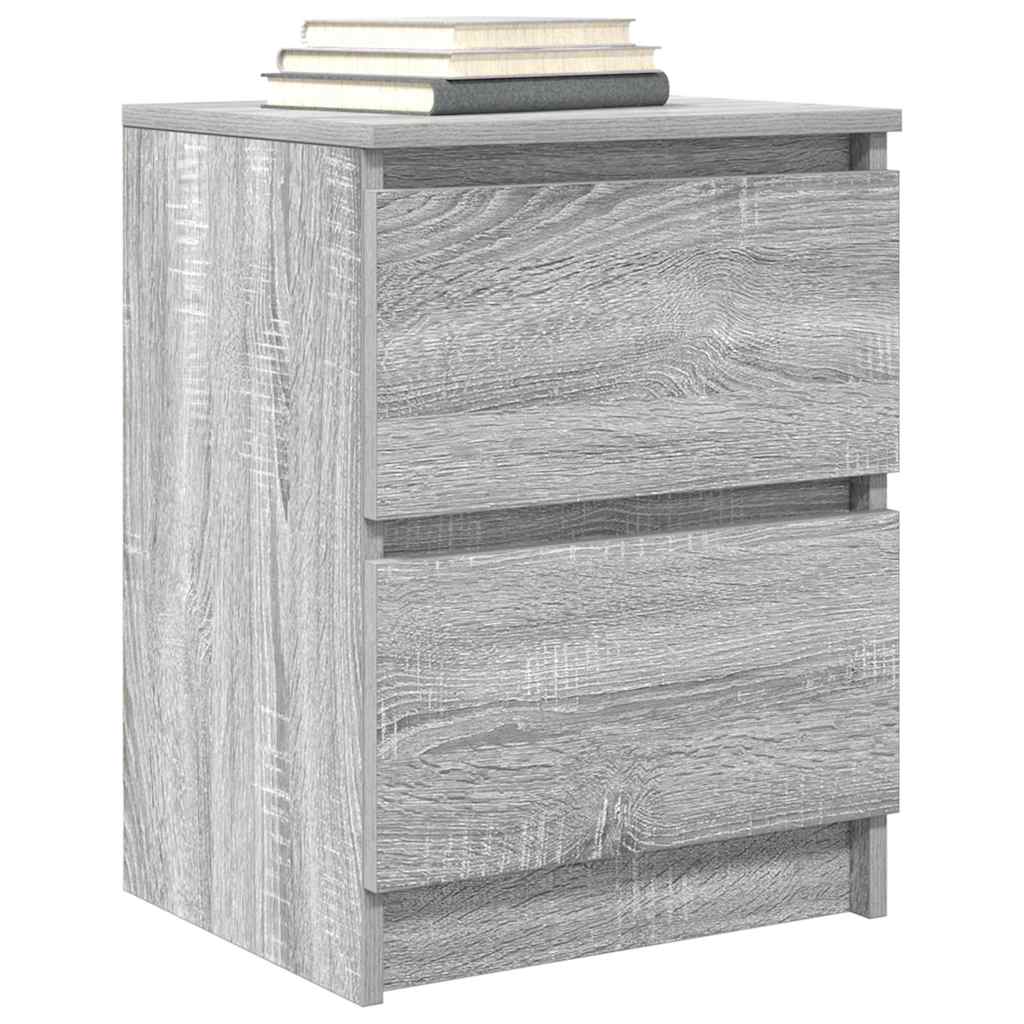 Meuble TV sonoma gris 40x35x54 cm bois d'ingénierie - XIOS