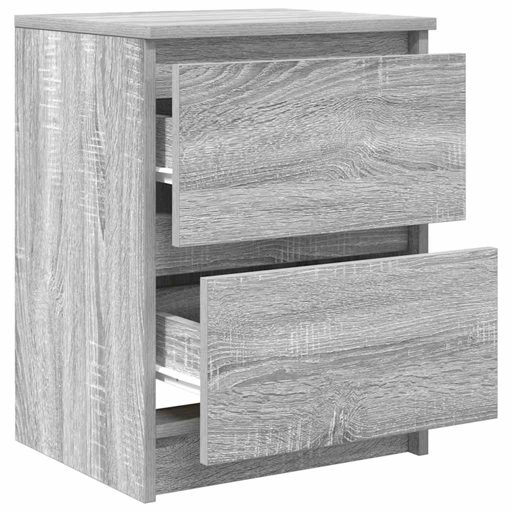 Meuble TV sonoma gris 40x35x54 cm bois d'ingénierie - XIOS
