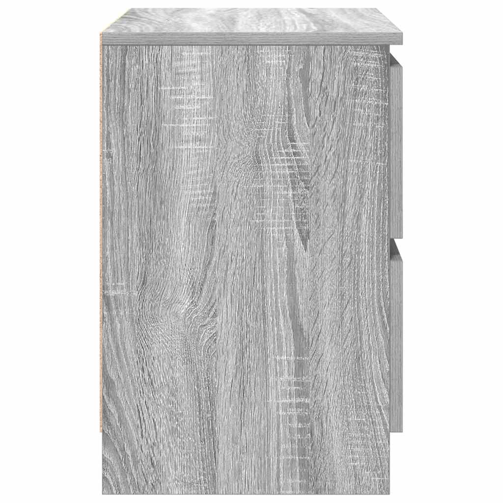 Meuble TV sonoma gris 40x35x54 cm bois d'ingénierie - XIOS