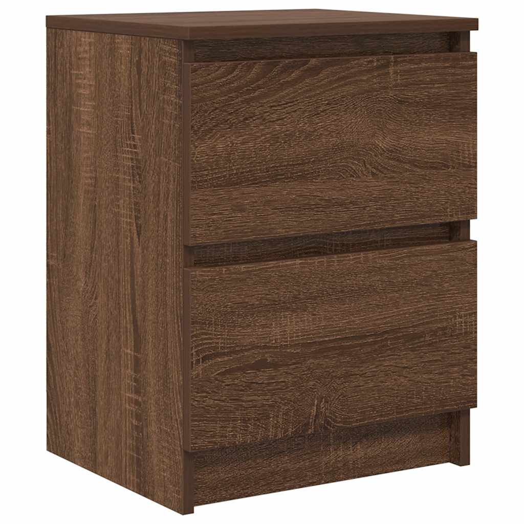 Meuble TV chêne marron 40x35x54 cm bois d'ingénierie - XIOS
