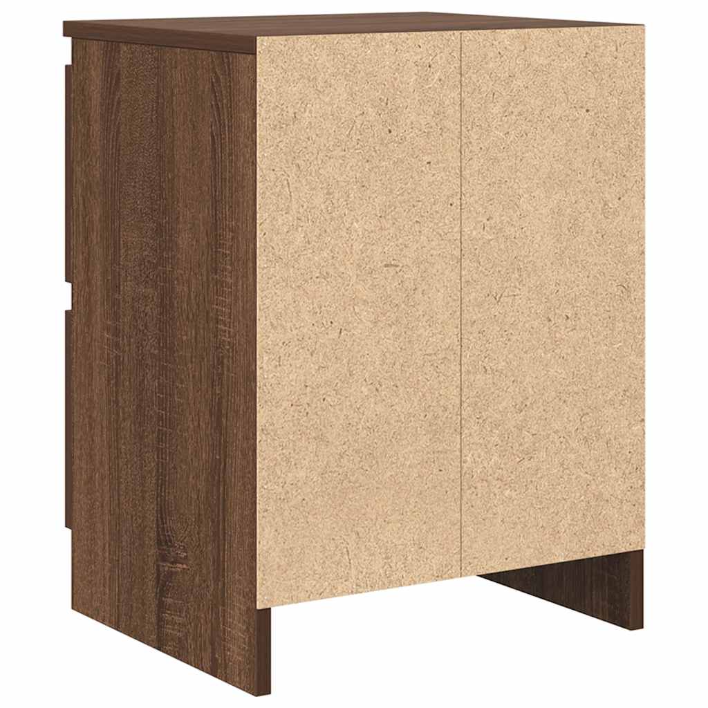 Meuble TV chêne marron 40x35x54 cm bois d'ingénierie - XIOS