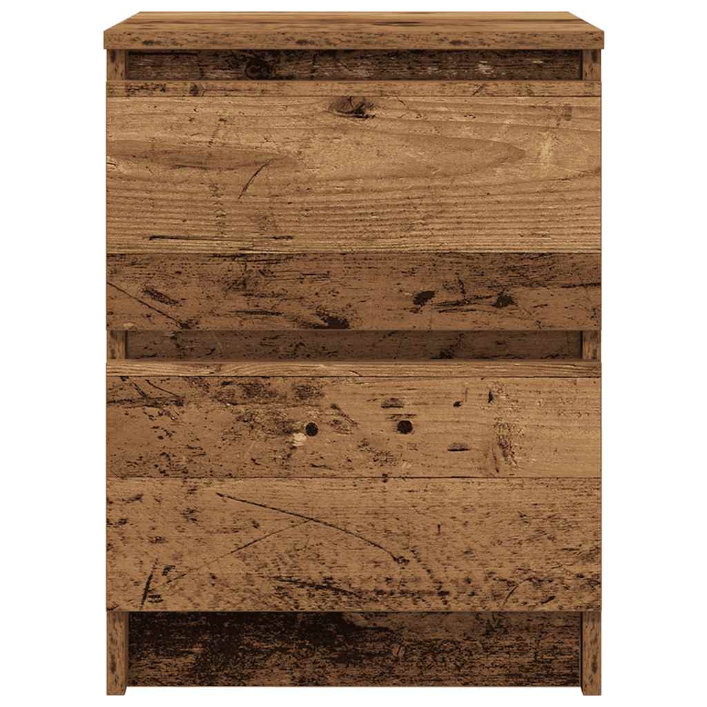 Meuble TV vieux bois 40x35x54 cm bois d'ingénierie - XIOS