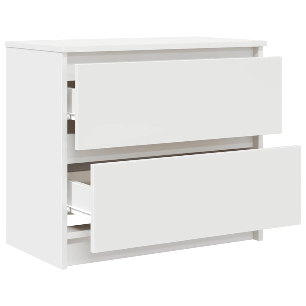 Meuble TV blanc 60x35x54 cm bois d'ingénierie - XIOS