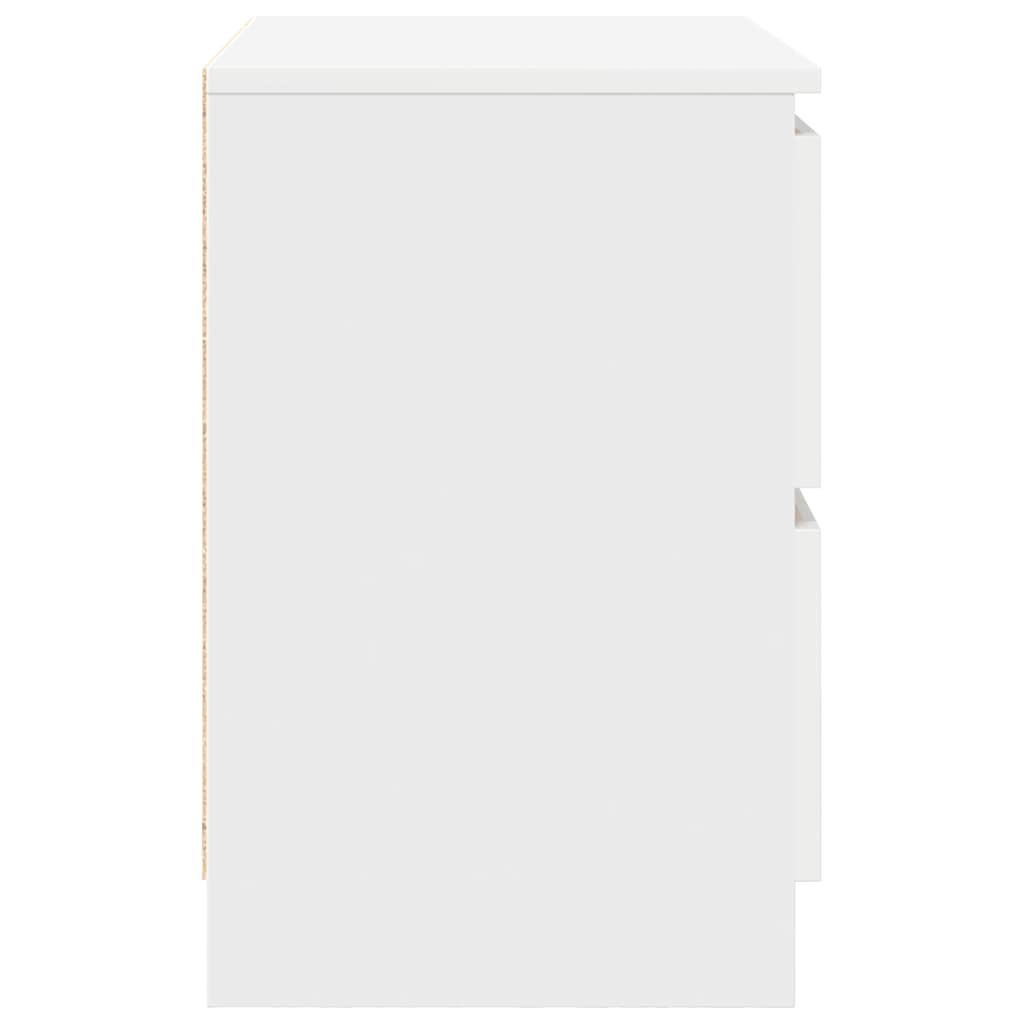 Meuble TV blanc 60x35x54 cm bois d'ingénierie - XIOS