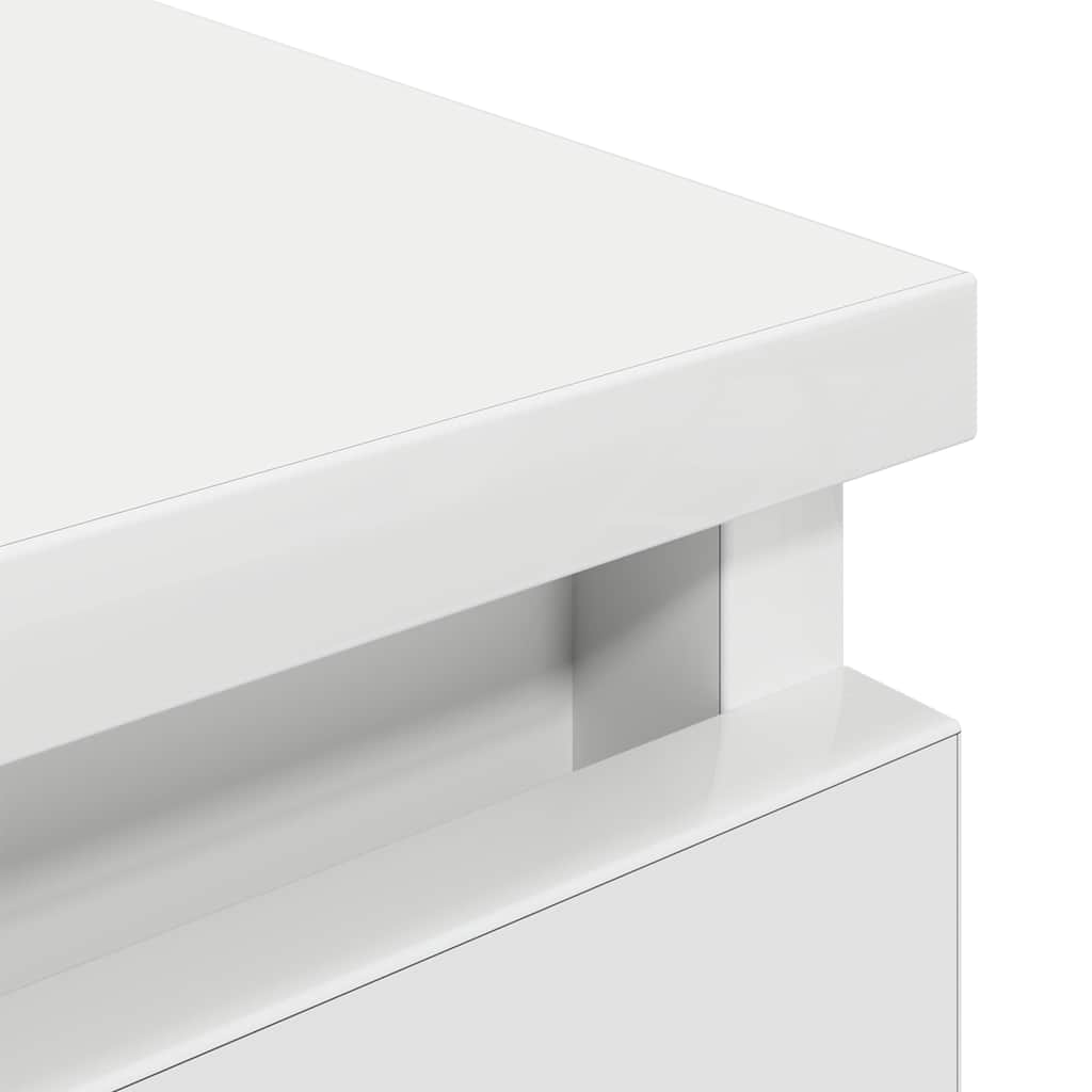 Meuble TV blanc 60x35x54 cm bois d'ingénierie - XIOS