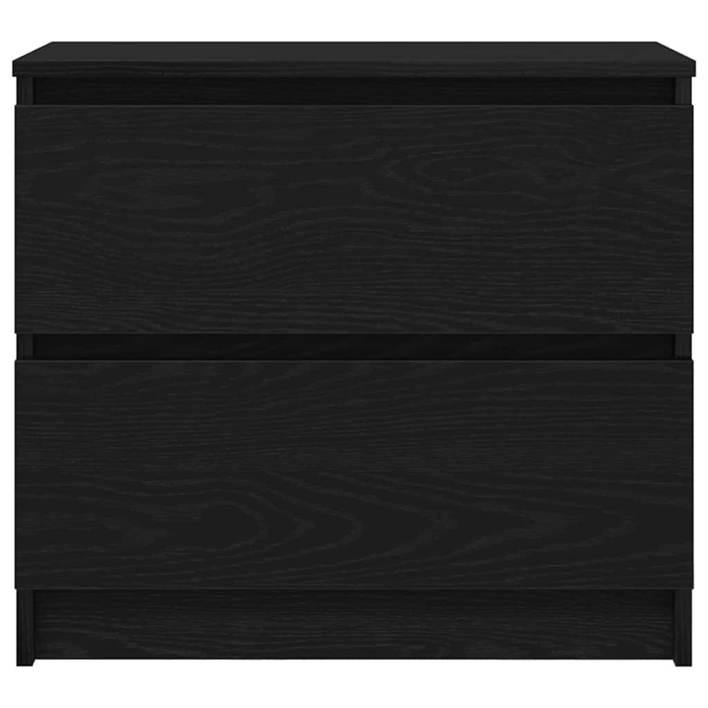 Meuble TV noir 60x35x54 cm bois d'ingénierie - XIOS