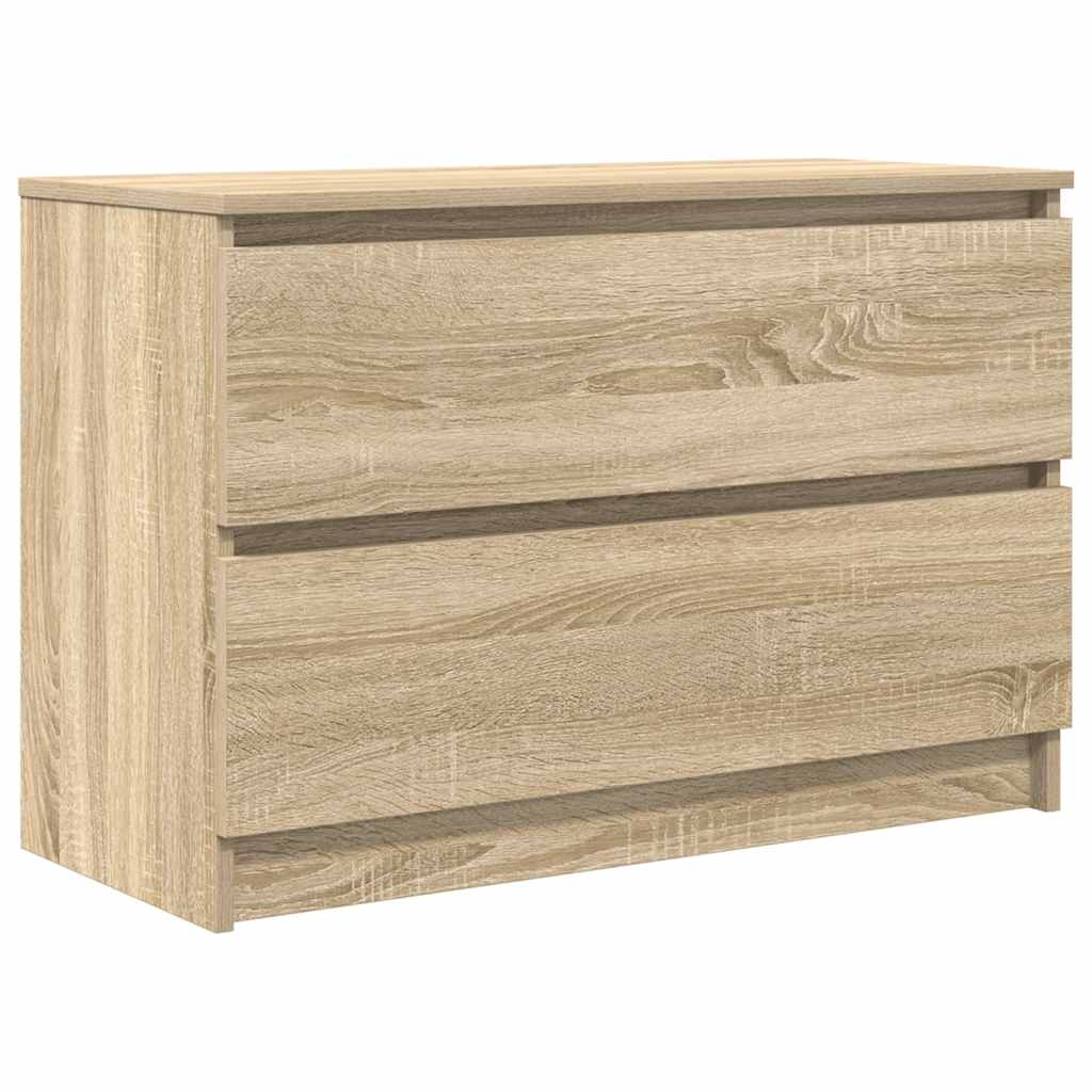 Meuble TV chêne sonoma 80x35x54 cm bois d'ingénierie - XIOS