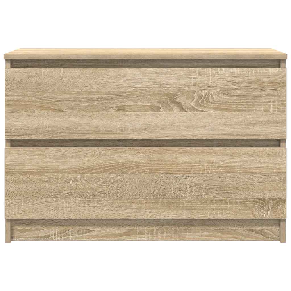 Meuble TV chêne sonoma 80x35x54 cm bois d'ingénierie - XIOS