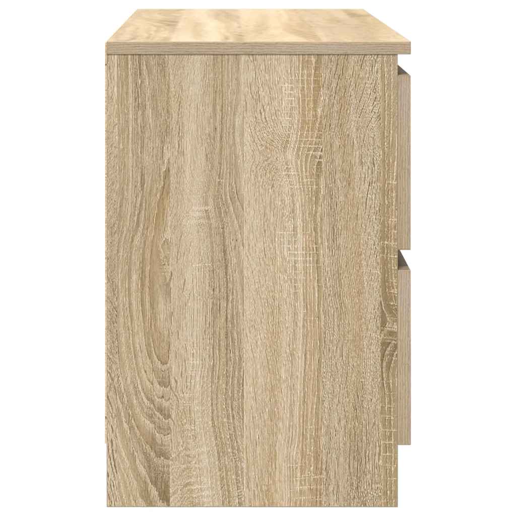 Meuble TV chêne sonoma 80x35x54 cm bois d'ingénierie - XIOS
