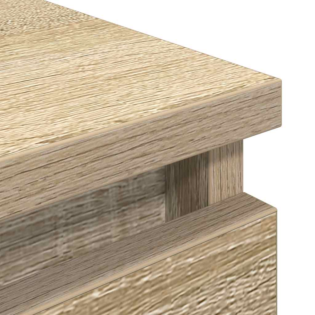 Meuble TV chêne sonoma 80x35x54 cm bois d'ingénierie - XIOS