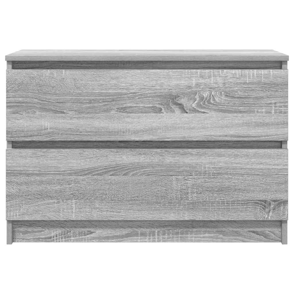 Meuble TV sonoma gris 80x35x54 cm bois d'ingénierie - XIOS