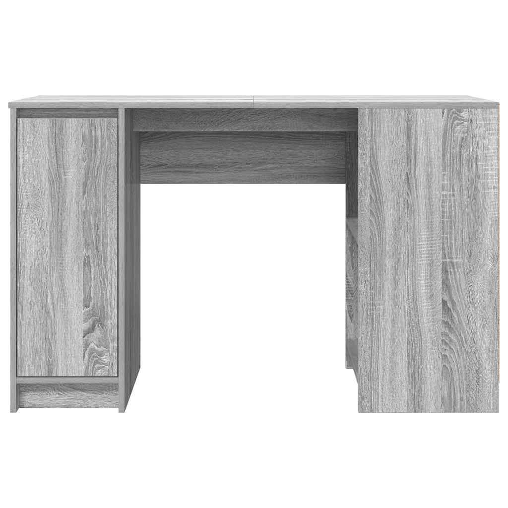 Bureau sonoma gris 120x42x76 cm bois d'ingénierie Bureaux vidaXL