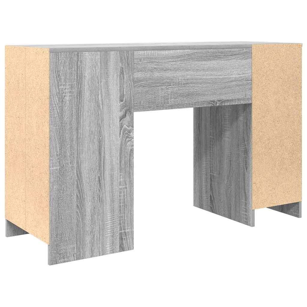 Bureau sonoma gris 120x42x76 cm bois d'ingénierie Bureaux vidaXL