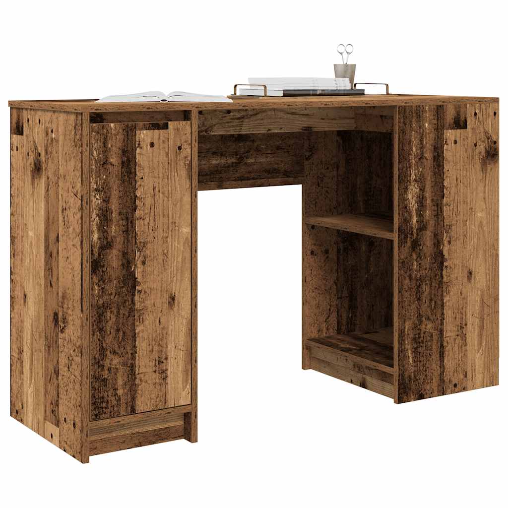 Bureau vieux bois 120x42x76 cm bois d'ingénierie - XIOS