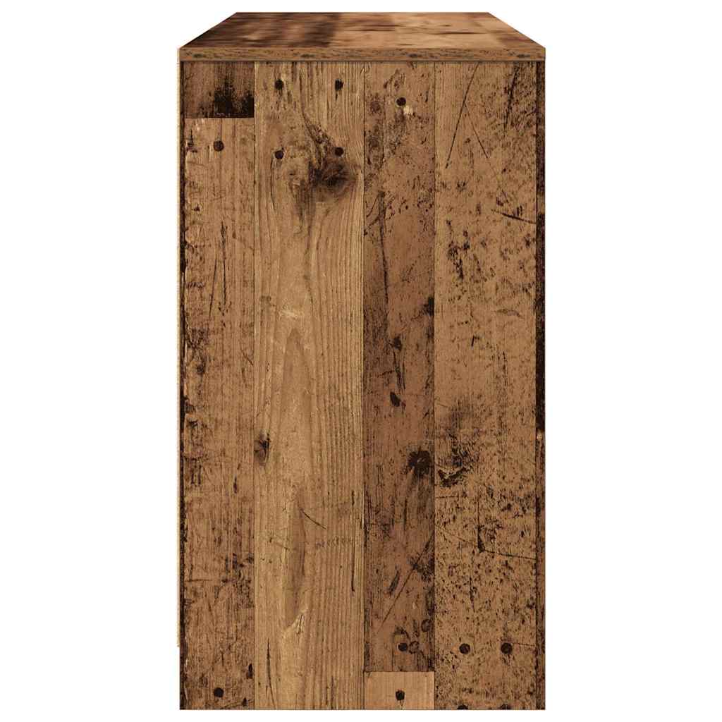 Bureau vieux bois 120x42x76 cm bois d'ingénierie - XIOS