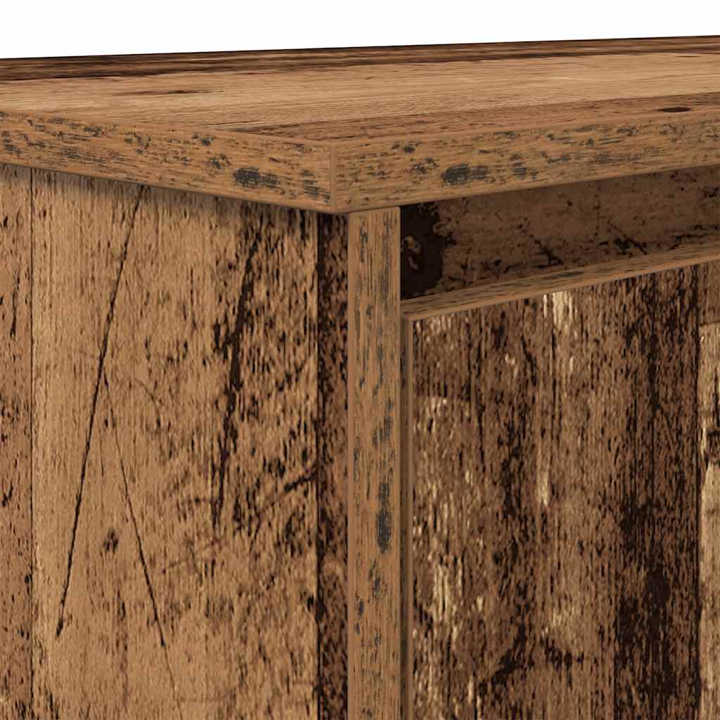 Bureau vieux bois 120x42x76 cm bois d'ingénierie - XIOS