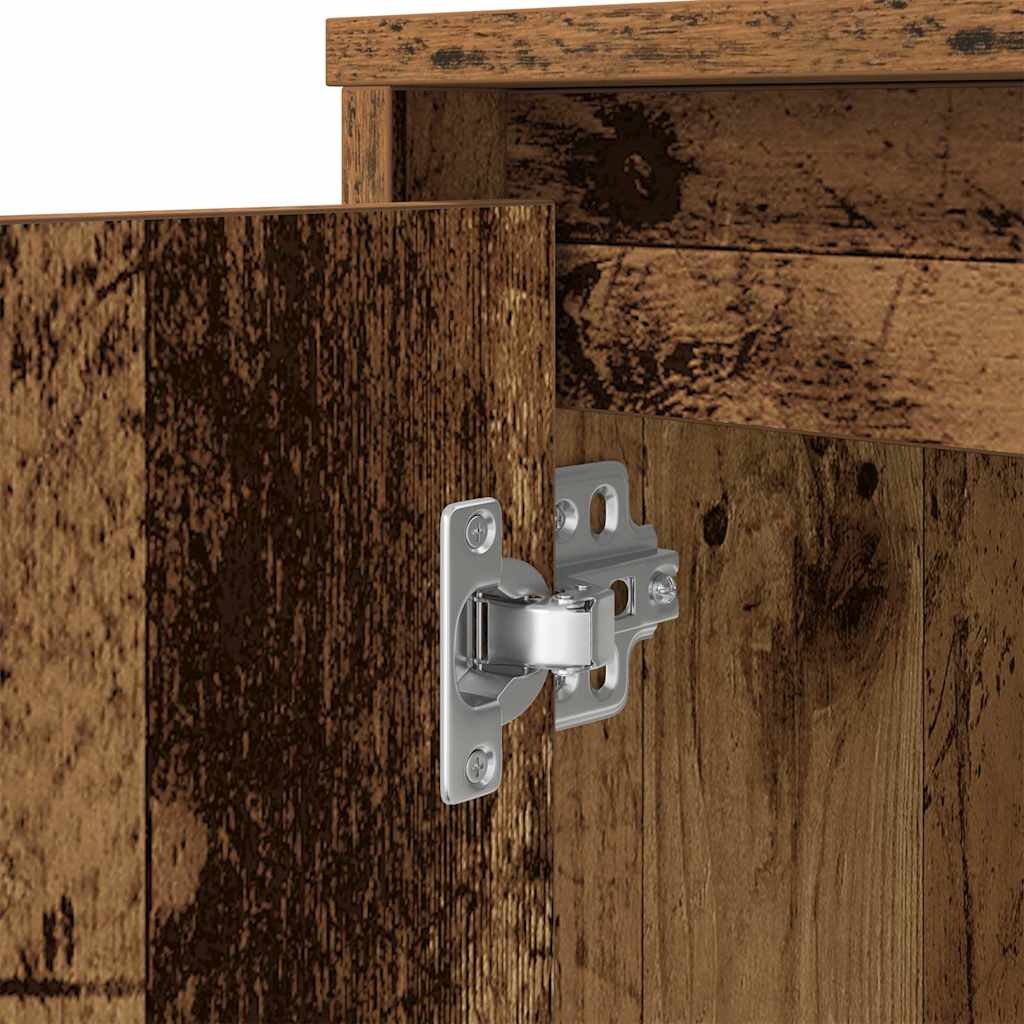 Bureau vieux bois 120x42x76 cm bois d'ingénierie - XIOS