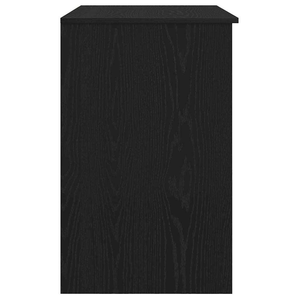 Bureau chêne noir 86x49x76 cm bois d'ingénierie Bureaux vidaXL