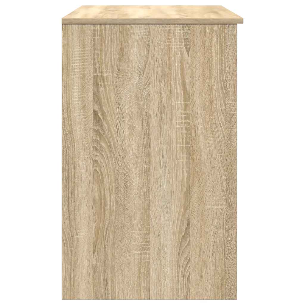 Bureau chêne Sonoma 86x49x76 cm bois d'ingénierie Bureaux vidaXL