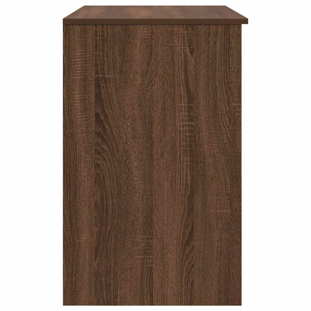 Bureau chêne marron 86x49x76 cm bois d'ingénierie - XIOS