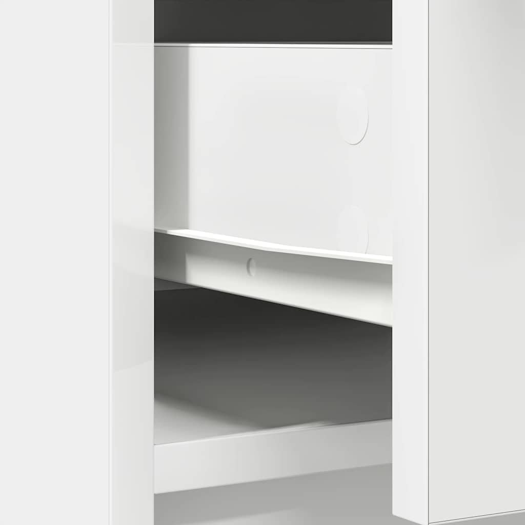 Buffet avec tiroirs et portes blanc 70,5x34x74,5 cm - XIOS