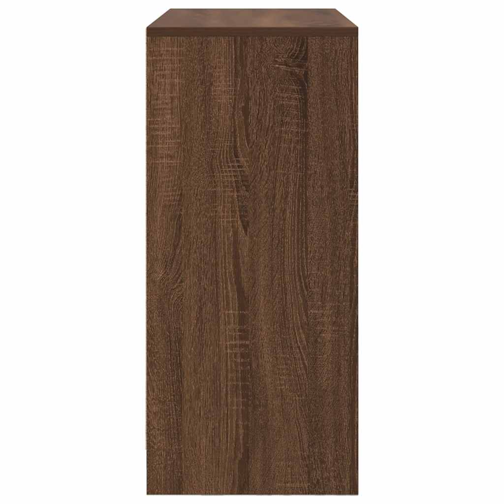 Buffet avec tiroirs et portes chêne marron 70,5x34x74,5 cm - XIOS