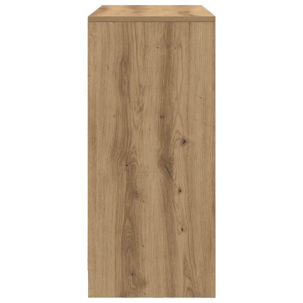 Buffet avec tiroirs et portes chêne artisanal 70,5x34x74,5 cm - XIOS