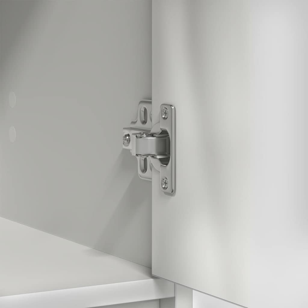 Buffet avec tiroirs et portes blanc 73x31x90 cm - XIOS