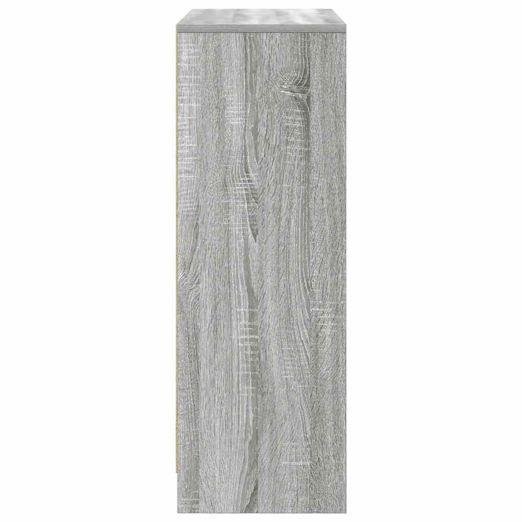 Buffet avec tiroirs et portes sonoma gris 73x31x90 cm - XIOS