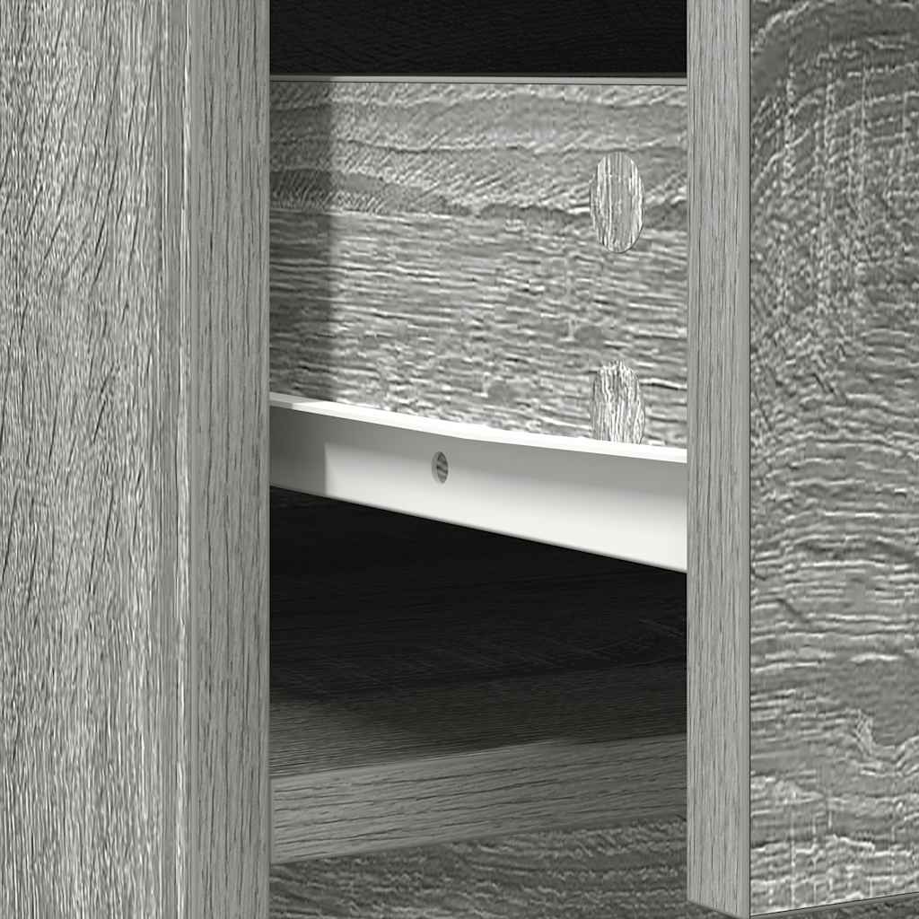 Buffet avec tiroirs et portes sonoma gris 73x31x90 cm - XIOS