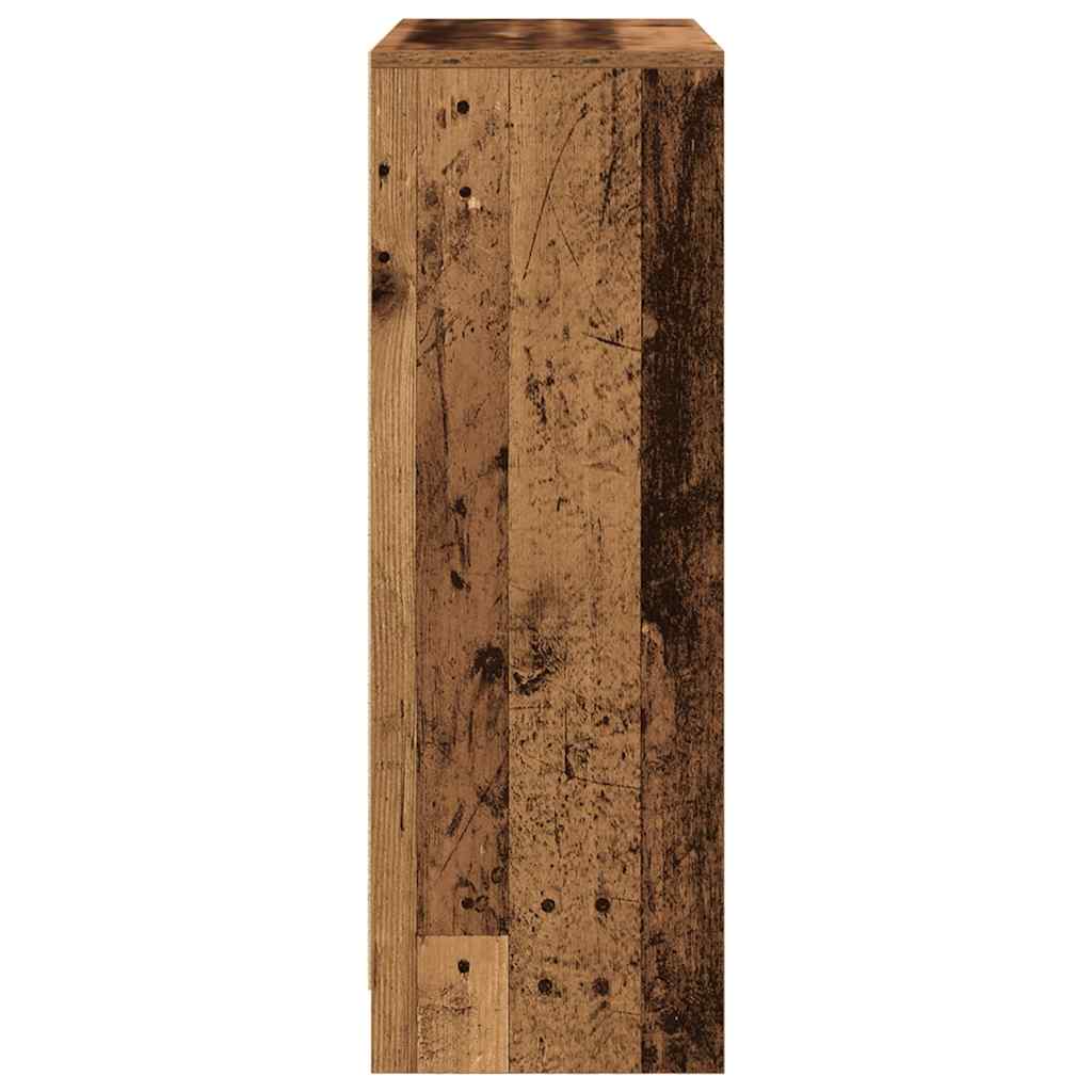 Buffet avec tiroirs et portes vieux bois 73x31x90 cm - XIOS