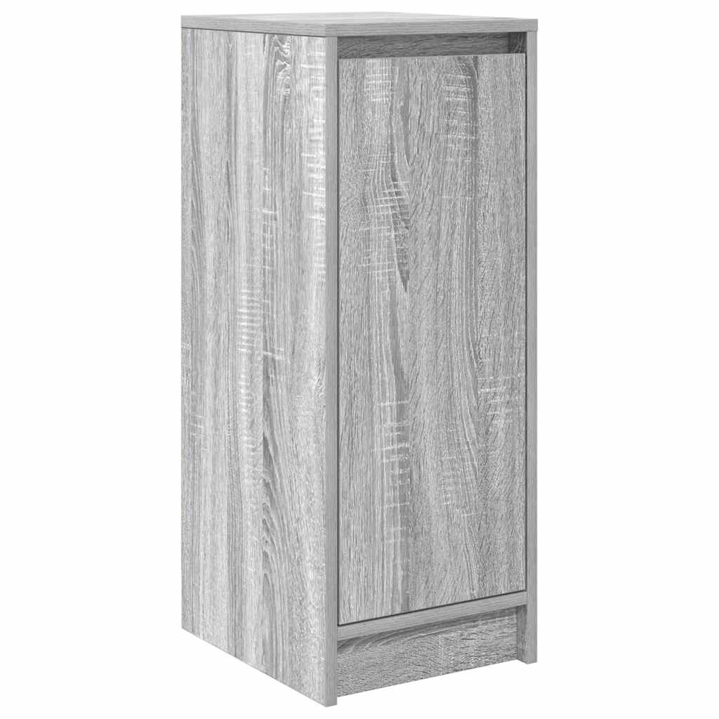 Armoire à chaussures sonoma gris 29,5x34x76 cm bois ingénierie - XIOS