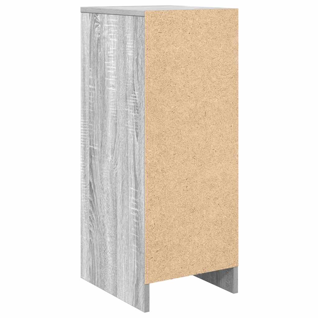 Armoire à chaussures sonoma gris 29,5x34x76 cm bois ingénierie - XIOS