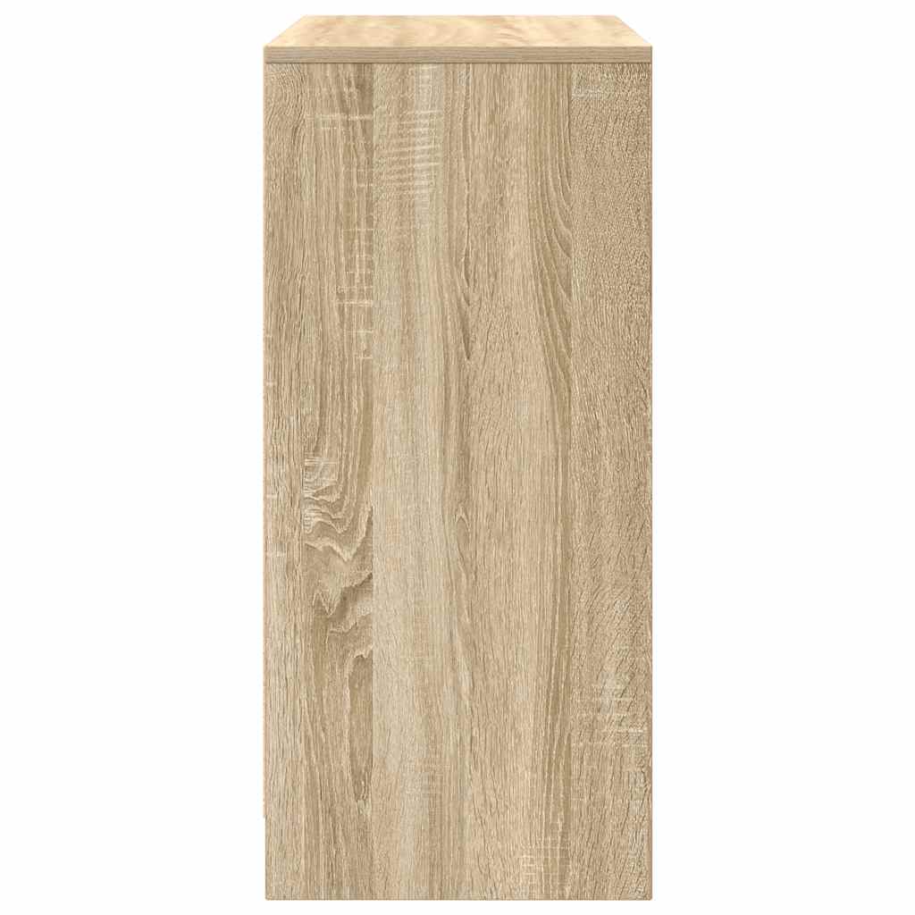Armoire à chaussures chêne sonoma 57x34x76 cm bois d'ingénierie - XIOS