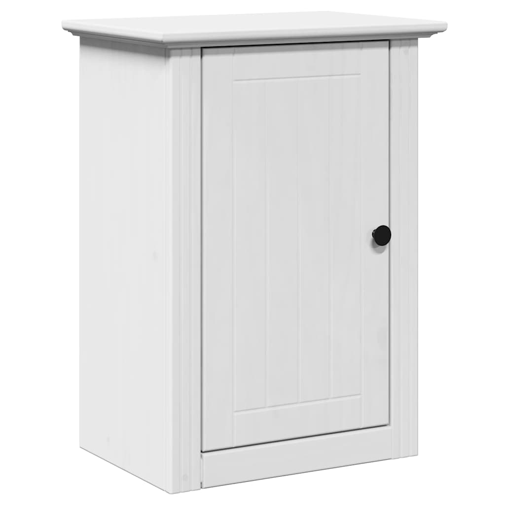Meubles de salle de bain 4 pcs BODO blanc bois de pin massif Ensembles de mobilier pour salles de bains vidaXL