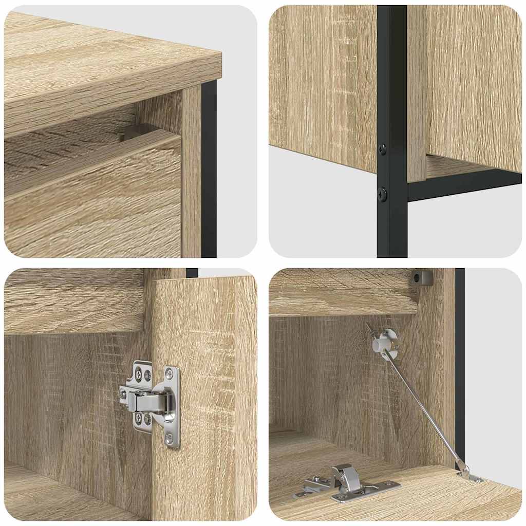 Ensemble de mobilier de salle de bain 3 pc Chêne Sonoma - XIOS