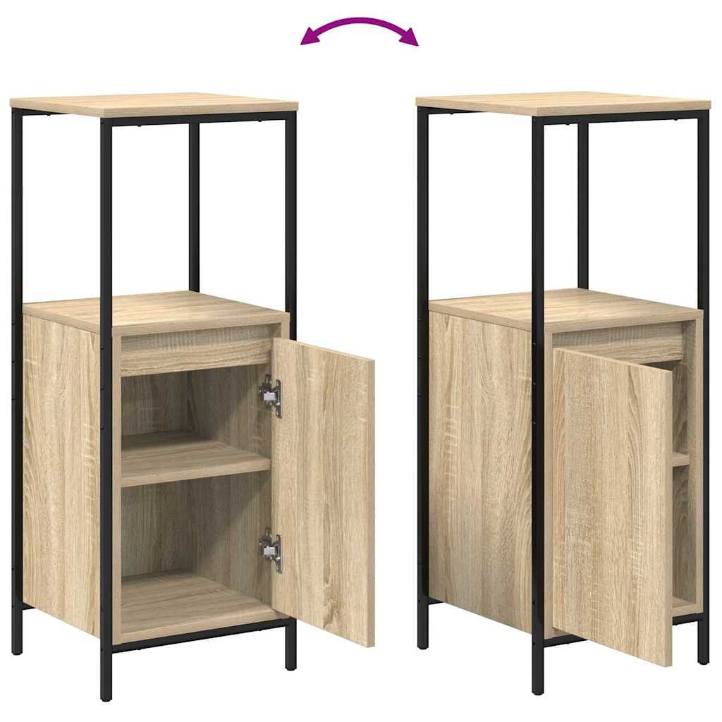 Ensemble de mobilier de salle de bain 3 pc Chêne Sonoma - XIOS