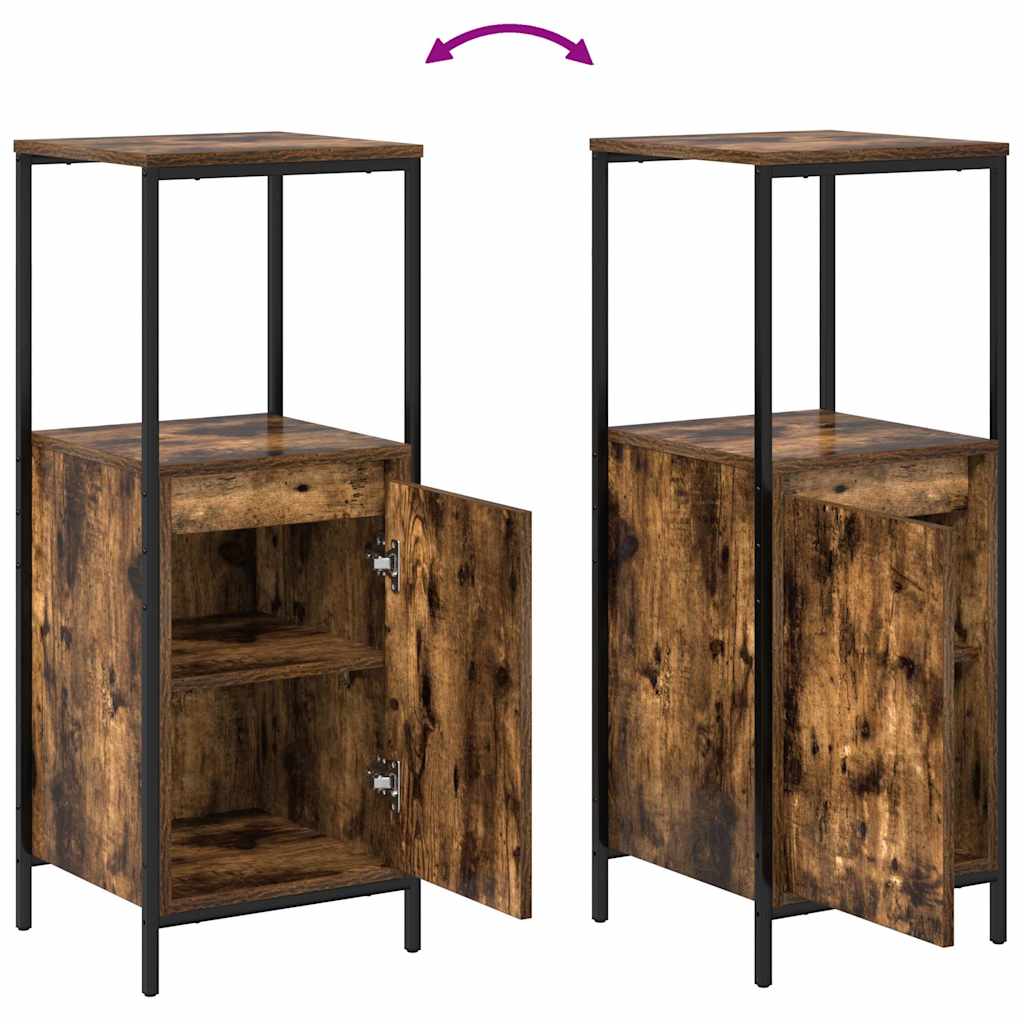 Ensemble de mobilier de salle de bain 3 pc Chêne fumé - XIOS