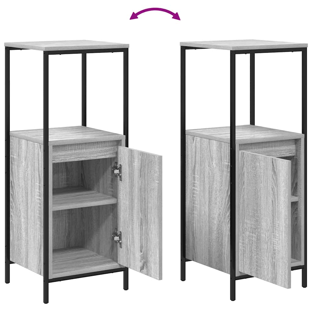 Ensemble de mobilier de salle de bain 3 pc Gris Sonoma - XIOS