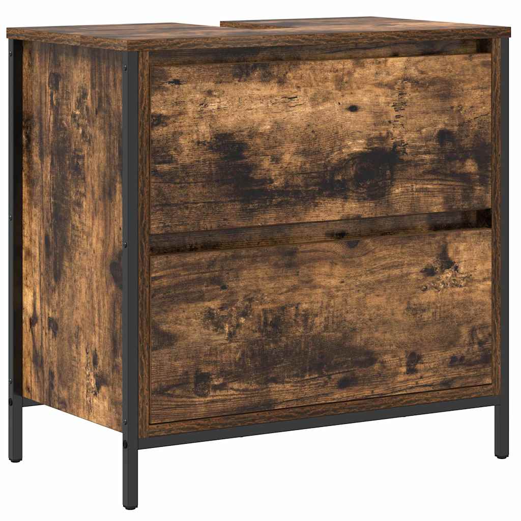 Ensemble de mobilier de salle de bain 5 pc Marron