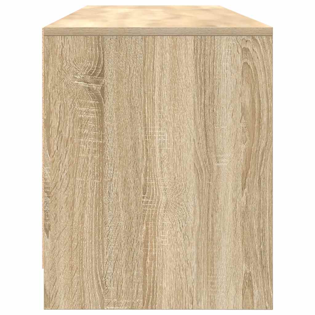 Meuble TV chêne sonoma 188,5x41x50 cm bois d'ingénierie - XIOS