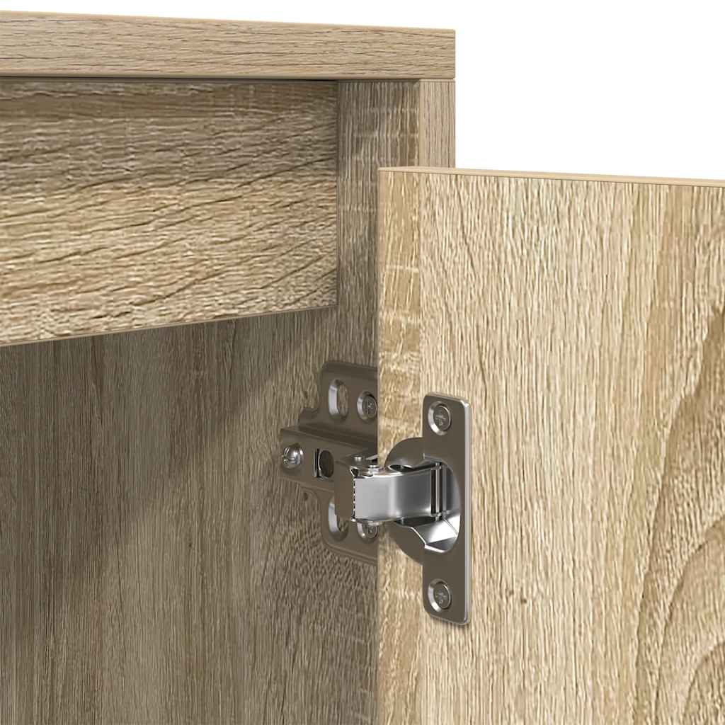 Meuble TV chêne sonoma 188,5x41x50 cm bois d'ingénierie - XIOS