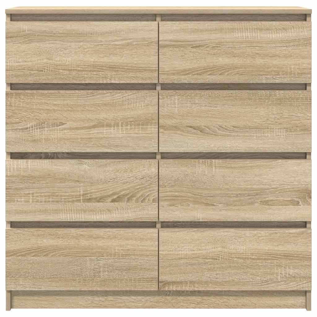 Buffet chêne sonoma 100x35x99 cm bois d'ingénierie - XIOS