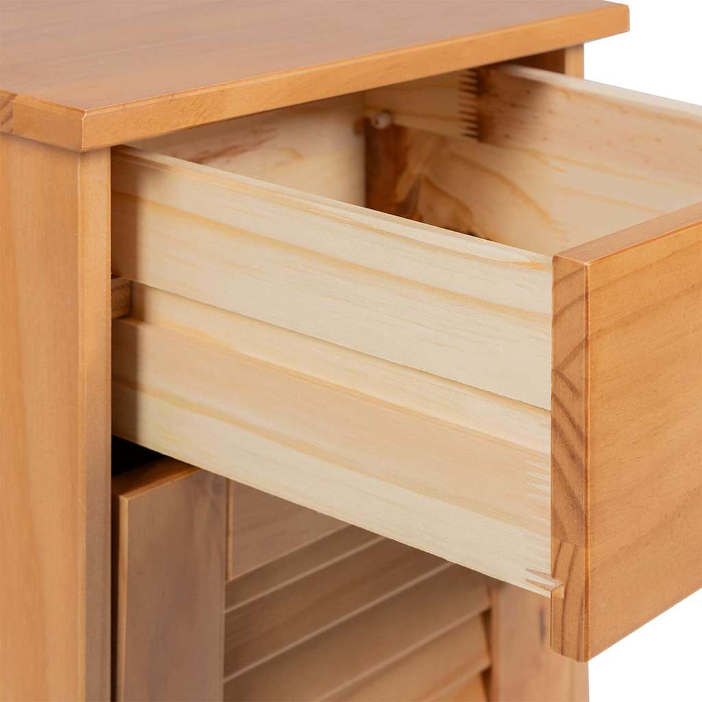 Ensemble de mobilier de salle de bain VIGO 3 pc Marron miel