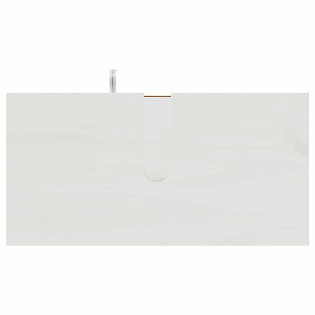 Ensemble de mobilier de salle de bain 4 pièces Blanc antique