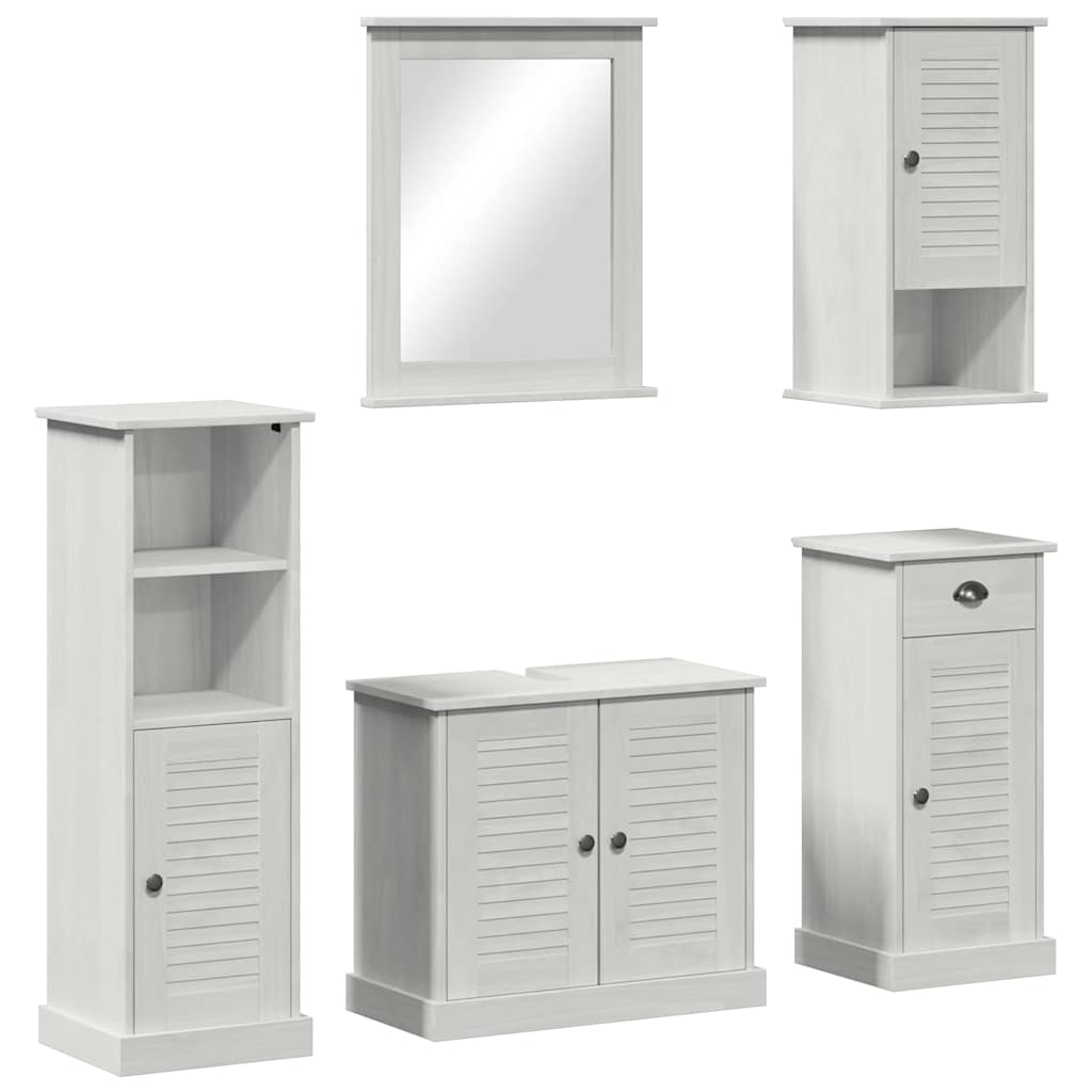 Ensemble de mobilier de salle de bain VIGO 5 pièces