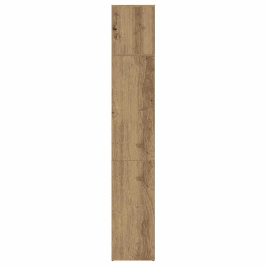 Bibliothèques 3 pcs chêne artisanal bois d'ingénierie - XIOS