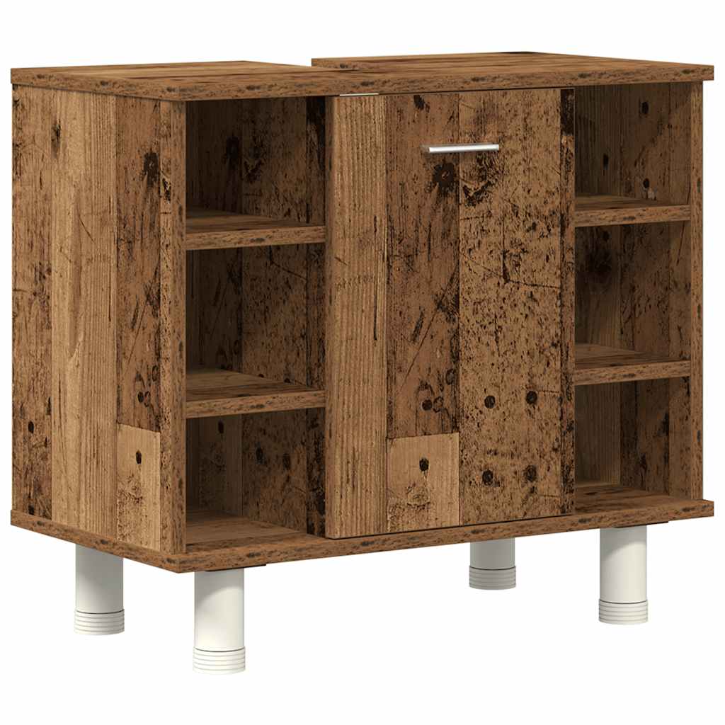 Ensemble de meubles salle de bain 4 pcs bois d'ingénierie
